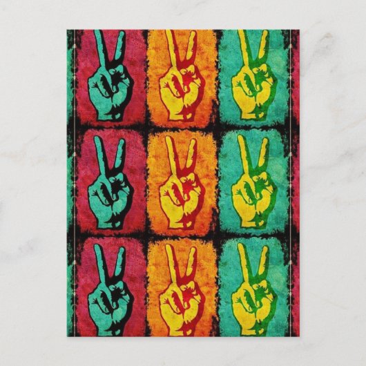 VredesBriefkaart Briefkaart (Voorkant)