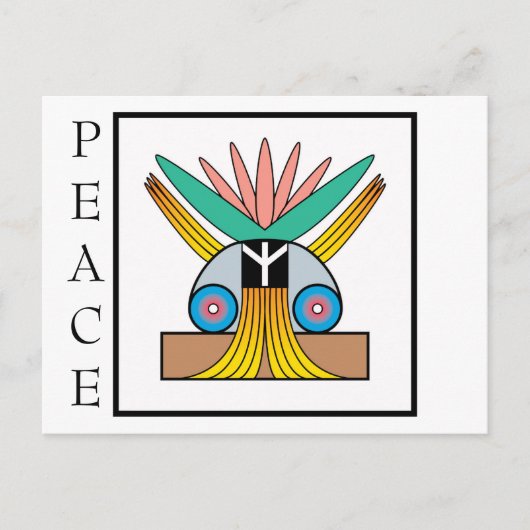 VredesBriefkaart Briefkaart (Voorkant)