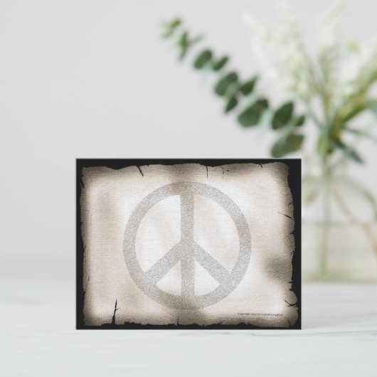 VredesBriefkaart Briefkaart (Staand voorkant)