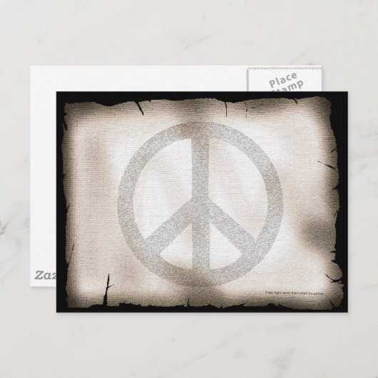 VredesBriefkaart Briefkaart (Voorkant / Achterkant)