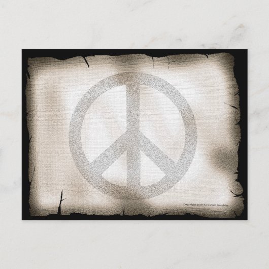 VredesBriefkaart Briefkaart (Voorkant)