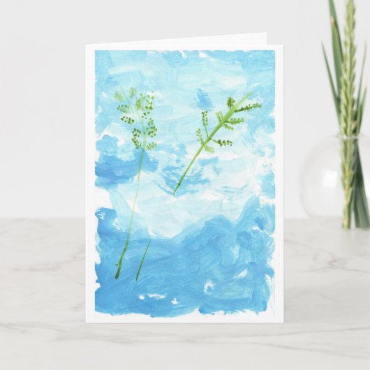 Vredesbriefkaart (leeg) feestdagen kaart (Voorkant)