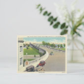  vredesbrug langs New York, Ontario Briefkaart (Staand voorkant)