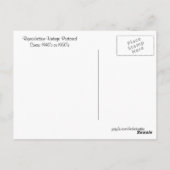  vredesbrug langs New York, Ontario Briefkaart (Achterkant)