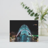 Vredesbrug, Tbilisi, Georgië Briefkaart (Staand voorkant)