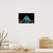 Vredesbrug, Tbilisi, Georgië Poster (Keuken)