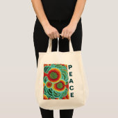 Vredesbubbels Tote Bag (Voorkant (product))