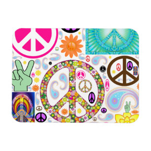 Vredescollage Magneet