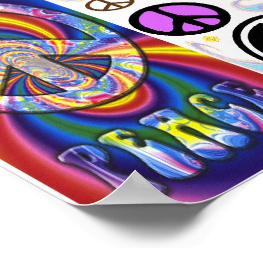 Vredescollage Poster (Hoek)