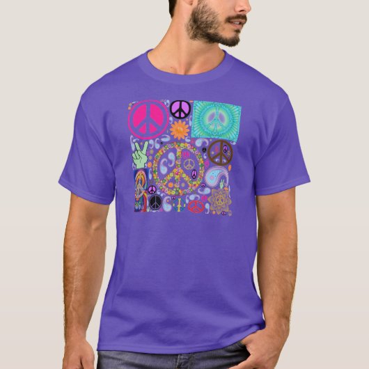 Vredescollage T-shirt (Voorkant)