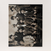 Vredescommissie Dodge City 1883 Legpuzzel (Verticaal)