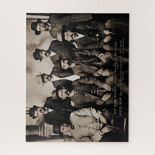 Vredescommissie Dodge City 1883 Legpuzzel (Verticaal)