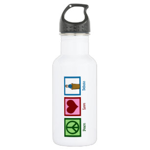 Vredesdebat Waterfles