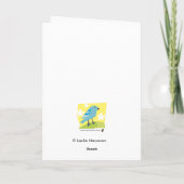 Vredesdekenkaart Feestdagen Kaart (Achterkant)