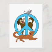 Vredesdieren Briefkaart (Voorkant)