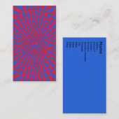 Vredesdimensie - Visitekaartje (Voorkant / Achterkant)