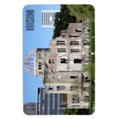 vredesdome hiroshima magneet (Verticaal)