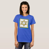 Vredesduif Davidster T-Shirt (Voorkant volledig)