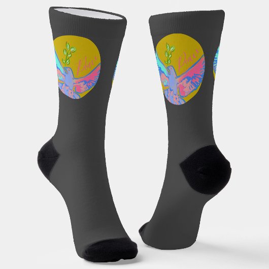 Vredesduif, geen oorlogsgeel sokken