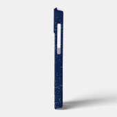 Vredesduif in zilvergrijs tegen een sterrenhemel Case-Mate iPhone case (Achterkant / Links)