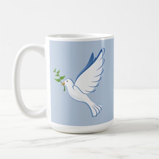 Vredesduif Koffiemok (Links)