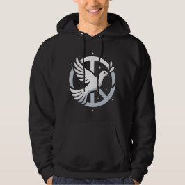 Vredesduif met Olijftak in VredessymboolT-shirt Hoodie