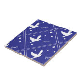 vredesduif tegeltje (Zijkant)