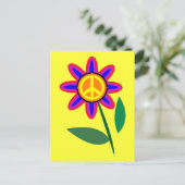 Vredesflank - Pop voor vredeshandtekeningen Briefkaart (Staand voorkant)