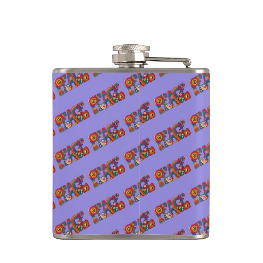 vredesfles heupfles (Achterkant)