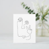 Vredesgebaar Bedankkaart (Staand voorkant)