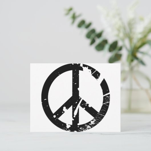 Vredesgebaar Briefkaart (Staand voorkant)