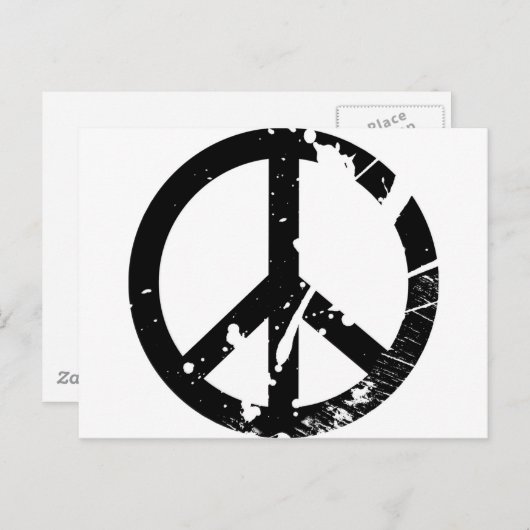 Vredesgebaar Briefkaart (Voorkant / Achterkant)