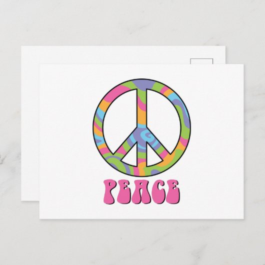 Vredesgebaar Briefkaart (Voorkant / Achterkant)