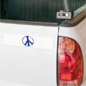 Vredesgebaar Bumpersticker (Op Truck)