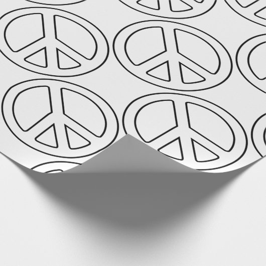 Vredesgebaar Cadeaupapier (Hoek)