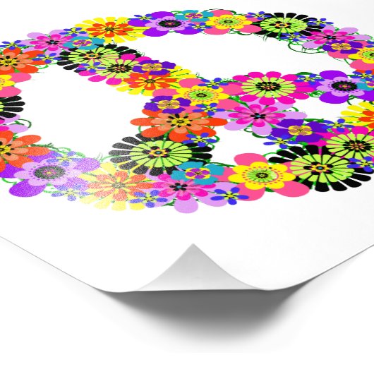 Vredesgebaar Foto Afdruk (Hoek)