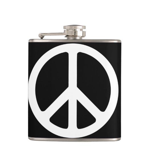 Vredesgebaar Heupfles (Voorkant)