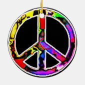 Vredesgebaar Keramisch Ornament (Achterkant)