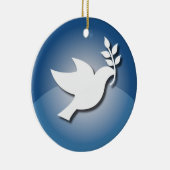 Vredesgebaar Keramisch Ornament (Rechts)