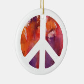 Vredesgebaar Keramisch Ornament (Rechts)