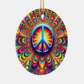 Vredesgebaar Keramisch Ornament (Rechts)