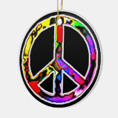 Vredesgebaar Keramisch Ornament (Links)