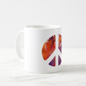 Vredesgebaar Koffiemok (Voorkant links)