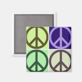 Vredesgebaar Magneet (Voorkant / Achterkant)