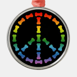 Vredesgebaar Metalen Ornament