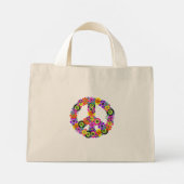 Vredesgebaar Mini Tote Bag (Achterkant)