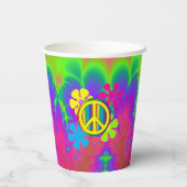 Vredesgebaar Papieren Bekers (Achterkant)
