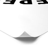 Vredesgebaar Poster (Hoek)