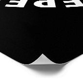 Vredesgebaar Poster (Hoek)