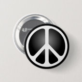 Vredesgebaar Ronde Button 5,7 Cm (Voorkant /achterkant)
